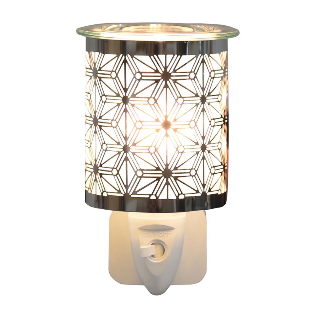 Aroma Chrome Star Plug In Wax Melt Warmer Extra Image 1